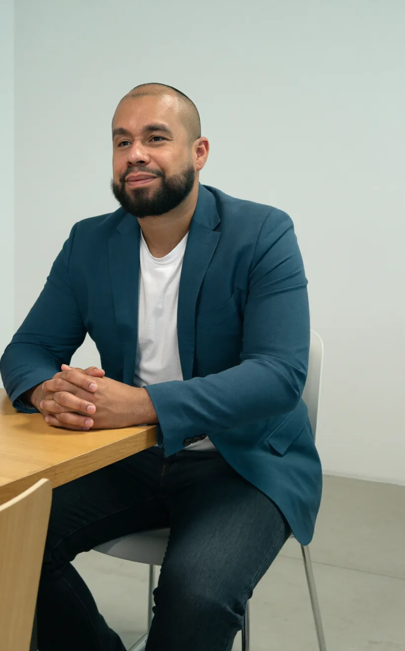 Leandro en rendez-vous de cadrage